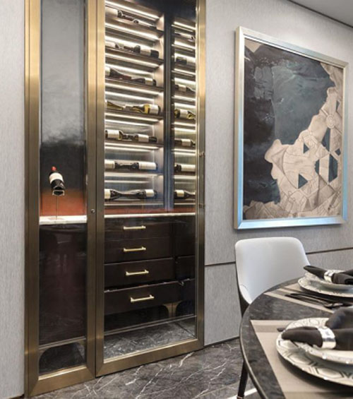 不銹鋼酒柜為什么這么受歡迎?