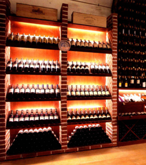 杭州玉皇山金色酒廊山體酒窖設計