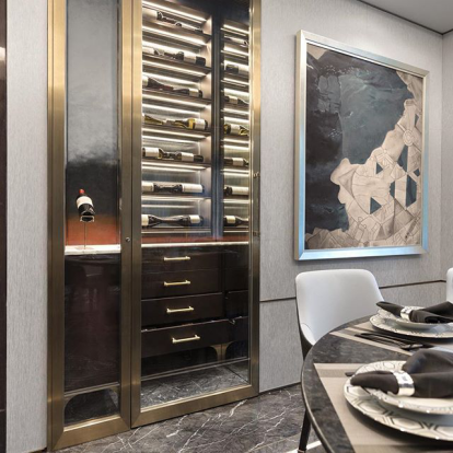 中科盛世不銹鋼酒柜 中科盛世不銹鋼酒柜