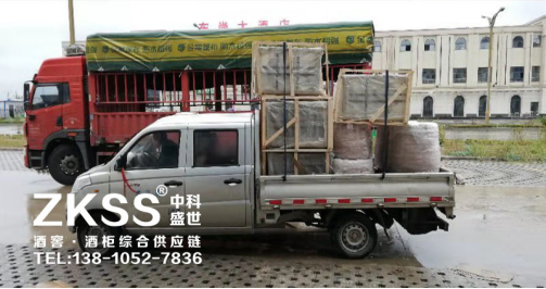 延安酒窖項目后期安裝階段