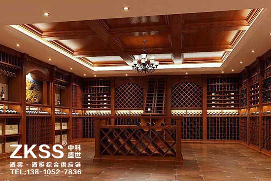 燈光與線條極致搭配的酒窖設計