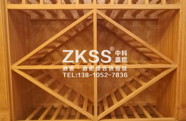 中科盛世，酒窖設計，實木酒窖定制