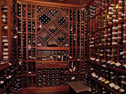 中科盛世，酒窖設計，實木酒窖定制