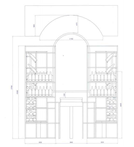 中科盛世，酒窖設(shè)計(jì)，實(shí)木酒窖定制