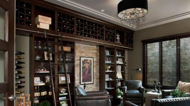 中科盛世，酒窖設計，實木酒窖定制