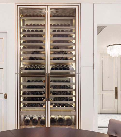 中科盛世，酒窖設計，實木酒窖定制