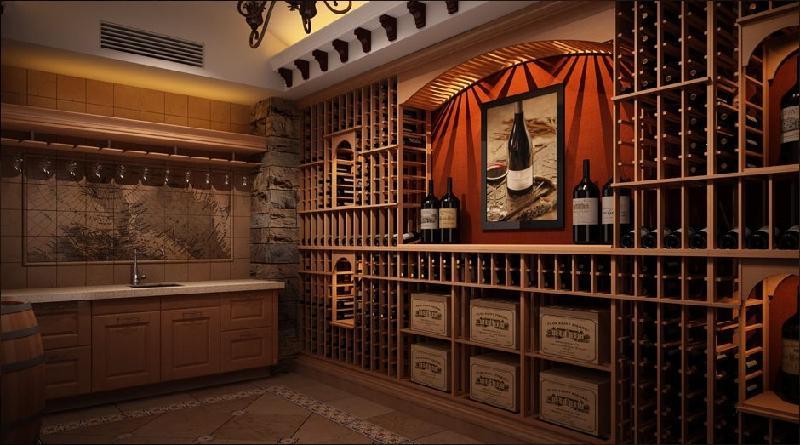 中科盛世，會所酒窖設計