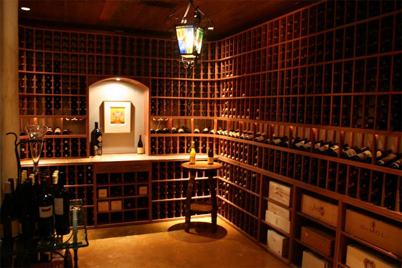 中科盛世，會所酒窖設計