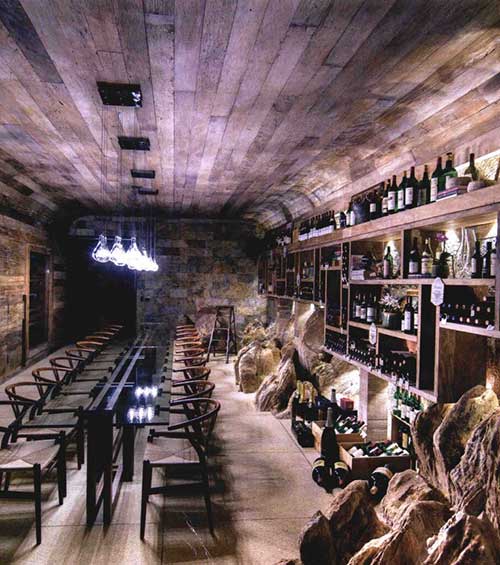 酒窖設計的墻壁裝修